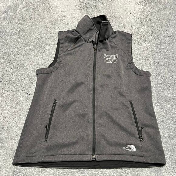 The North Face Vest Womens XL Gray Windwall Jacket - Picture 1 of 8